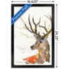 Trends International Emma Steel - Deer Framed Wall Poster Prints - 3 of 4