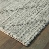 6'7"x9' Sienna Transitional Geometric Rug Gray - Balta Rugs: Vola 6x9 Low Pile, Fade & Stain-Resistant, Indoor Use - 4 of 4