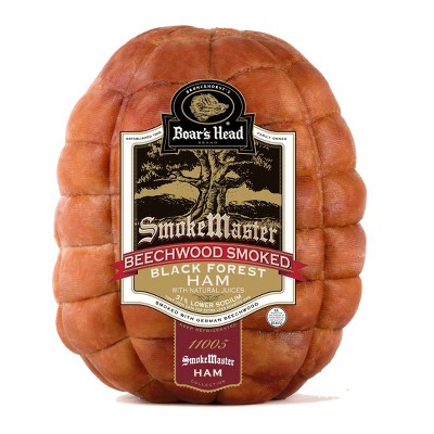 Boar's Head Smokemaster Beechwood Smoked Black Forest Ham - Deli Fresh ...