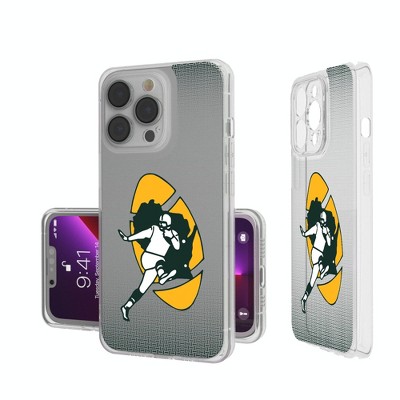 Keyscaper Vintage NFL Linen Clear Cell Phone Case for iPhone 15 Plus