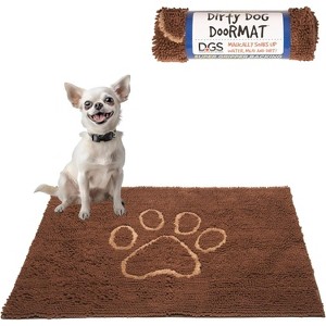 Dog Gone Smart Dirty Dog Doormat - Fast Drying Rug for Clean Floors - Super Absorbent Mat for Muddy Paws - 1 of 4