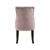Meridian Furniture,Oxford Pink Velvet Dining Chair, Set of 2 - 2 of 4