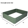 Gulches 48x36x12in Green Galvanized Raised Garden Bed with Anti-Rust Coating - 3 of 4