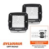 SYLVANIA - Ultra 3 Inch Cube LED Light Pod - Lifetime Limited Warranty - Spot Light 2360 Raw Lumens, Truck, Car, Boat, ATV, UTV, SUV, 4x4 (2 PC) - 2 of 4