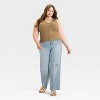 Women's Button-Front Knit Tank Top - Universal Thread™ - 3 of 3