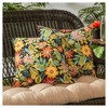 Kensington Garden 2pk 17"x17" Square Outdoor Throw Pillows - 2 of 4