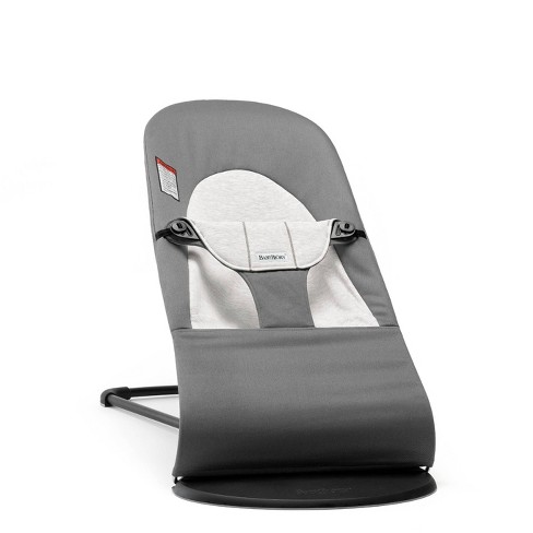 Babybjorn Balance Soft Cotton Bouncer Gray Target