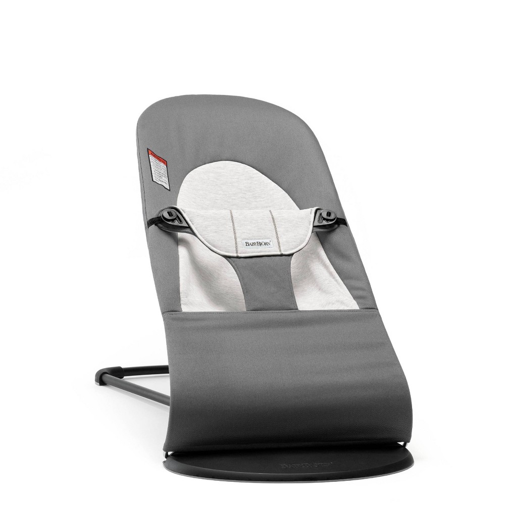 BabyBjorn Balance Soft Cotton Bouncer - Gray -  79632763
