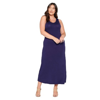 L I V D Women's Everyday Essential Tank Maxi Dress