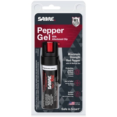 Sabre Pepper Gel Black