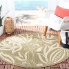 Courtyard CY2961 UV & Stain Resistant Non-Shedding Power Loomed Indoor/Outdoor Rugs - Safavieh - 2 of 4