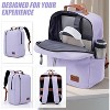 Travel backpack, laptop backpack, durable and lightweight, with spacious main laptop compartment, suitable for travel, school, daily use - 4 of 4