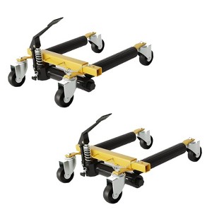 TROPOW Dolly with Foot Pedal, Heavy Duty Positioning Skates for Automotive Repair & Tire Service - 1 of 4