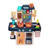Baofuwish Kids's Pretend Play Kitchen Set – Interactive Cooking Playset with Lights, Sounds, Play Sink & 40+ Accessories for Toddlers Ages 3+ - 2 of 4