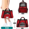 PetAmi Airline Approved Pet Carrier for Cat Dog, Soft Sided Travel Supplies Accessories, Ventilated Carrying Bag Kitten Puppy - 2 of 4