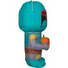 Star Wars Airblown Inflatable Boba Fett with Pumpkin, 3.5 ft Tall, Green - 3 of 4