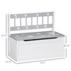 NicBex Storage Bench Shoe Bench Toy Box with Cushioned Top for Bedroom, Entryway, Playroom - 4 of 4