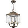 Livex Lighting Ashton 4 - Light Chandelier in  Hand Painted Palacial Bronze - 4 of 4