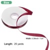Unique Bargains Polyester Satin Shrink-resistant Wrinkle-free Fabric Ribbon 1 Pc - 3 of 4