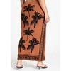 ELOQUII Women's Plus Size Intarsia Column Skirt - 3 of 4