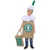 Dress Up America Coffee Costume - Cappuccino Latte Costume Set for Kids - 2 of 4