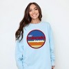 Simply Sage Market Women's  Garment Dyed Graphic Sweatshirt Aspen Ski Resort - 2 of 4