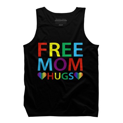 Adult Design By Humans Free Mom Hugs Hears Pride By Avocato Tank Top