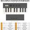 88 Key Keyboard,Full Size Folding Electric Piano Keyboard for Beginners,Sustain Pedal,Black and White,Digital Piano Carry Bag,Headphone - 3 of 4
