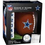 MasterPieces Officially Licsenced NFL Dallas Cowboys Shake N' Score Dice Game for Age 6 and Up