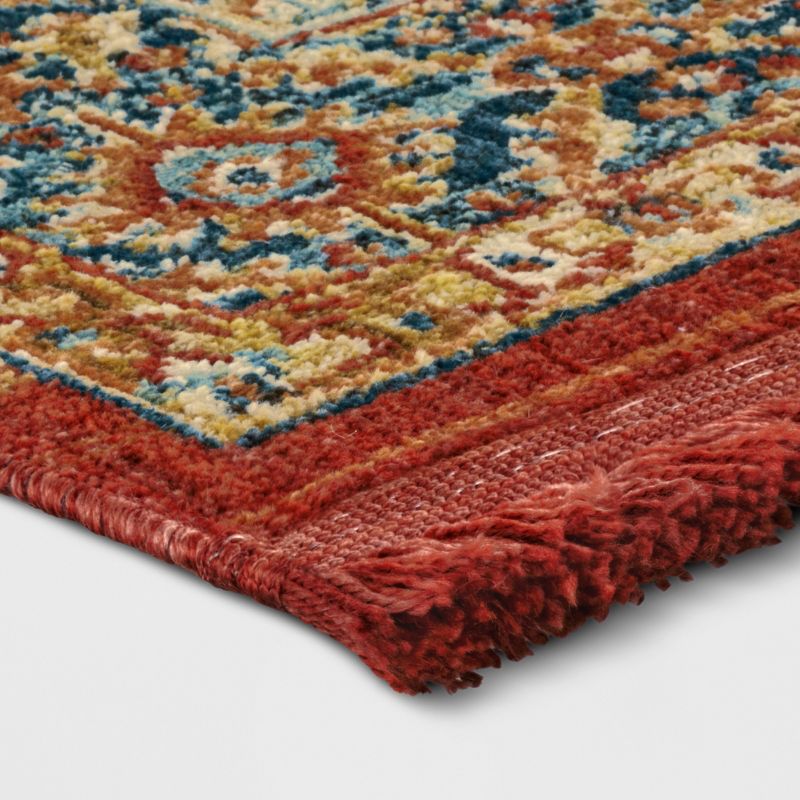 Damask Woven Persian with Fringe Rug - Threshold&#153;, 3 of 5
