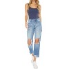 Women's High Rise Mom Relax Fit Denim Jeans - KanCan - 4 of 4