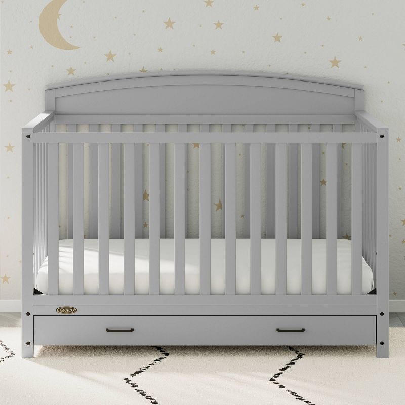 Graco Benton 5-in-1 Convertible Crib with Drawer, 2 of 13