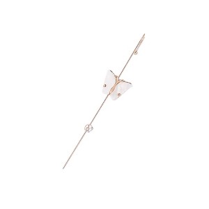 SOHI Women's Ivory White The Papillon Cuff Earrings - 1 of 4