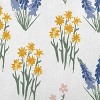 e by design 16"x16" Flower Field Square Throw Pillow: Indoor Polyester Twill, Floral Design, Spot Clean - 4 of 4