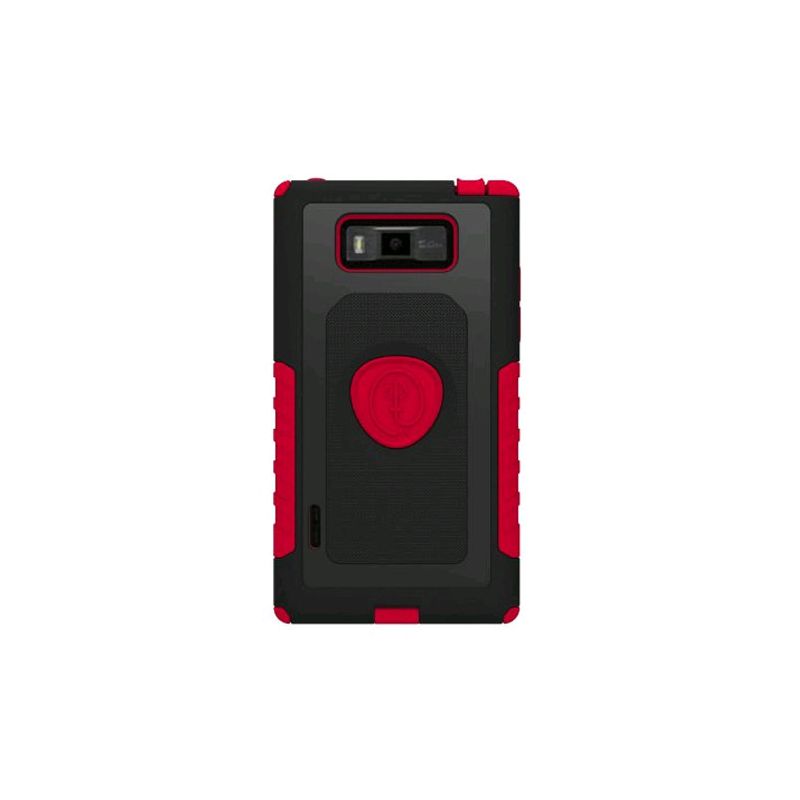 Trident - Aegis Series Case for LG Splendor/US730 Cell Phones - Red, 1 of 2