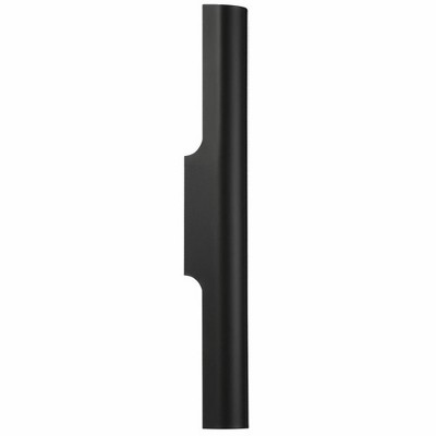 Bi-Punch Black Metal Dimmable LED Wall Sconce