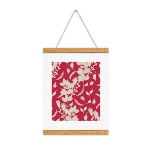 Viviana Gonzalez Floral Magenta vibes 02 Art Print and Hanger - Society6 - 1 of 2