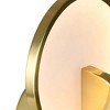 CWI Lighting Tranche LED Lamp With Brushed Brass Finish - 4 of 4