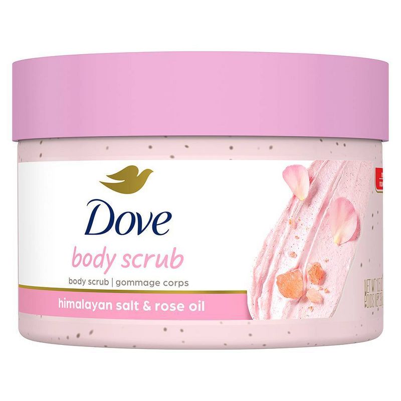 Dove Beauty Himalayan Salt &#38; Rose Oil Body Scrub - 10.5oz, 3 of 11