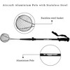 VOS Metal Sifter/Cat Litter Scoop – 2 Pcs & 2 Mesh Bags, Long Adjustable Stainless-Steel Handle from 21”- 33” - 2 of 4