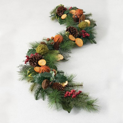 Sullivans Artificial Dellarobia Garland 72"L Green