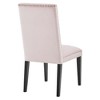Modway Catalyst Performance Velvet Dining Side Chairs - Set of 2 - 4 of 4