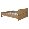 KIGFTSOD Elegant bed frame,Natural - 4 of 4