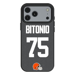 NFL Cleveland Browns Players Game Tactic MagSafe Compatible Cell Phone Case for Apple iPhone 17 Series - 1 of 4