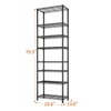 SEVOBAL Utility Storage Shelves Heavy Duty Steel Wire Construction for Efficient Home and Commercial Organization, Silvery, 24.4"*14.56"*10.62" - 3 of 4