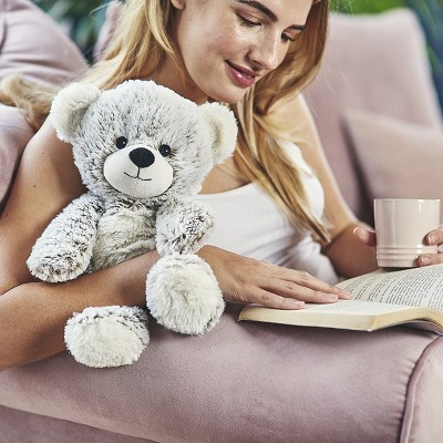 White Plush Microwavable Lavender Scented Bear