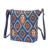 Signare USA Frida Kahlo Blue Sling Bag - 2 of 4