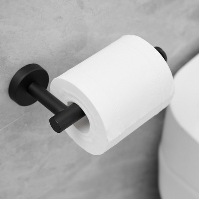 Matte Black Stainless Steel 5-Piece Bathroom Hardware Set