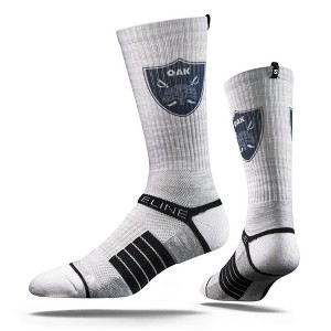 Strideline Oakland The Town Iconic Oak Tree and Sabers Shield Crew Socks - 1 of 1