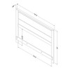 HomeStock Full Panel Headboard- Modern Style - 4 of 4